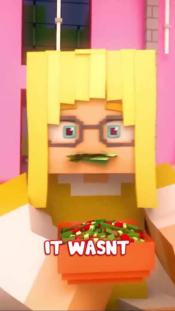 create a professional minecraft animation film outro intro
