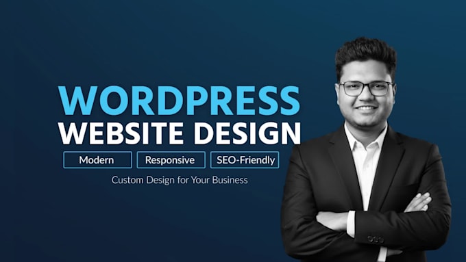 design or redesign wordpress website or landing page
