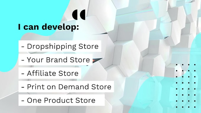 design amazon dropshipping store in shopify