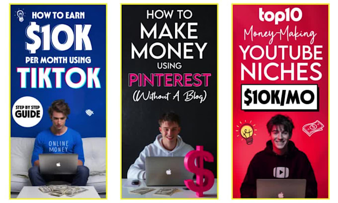 create bulk custom pinterest pin designs for your brand