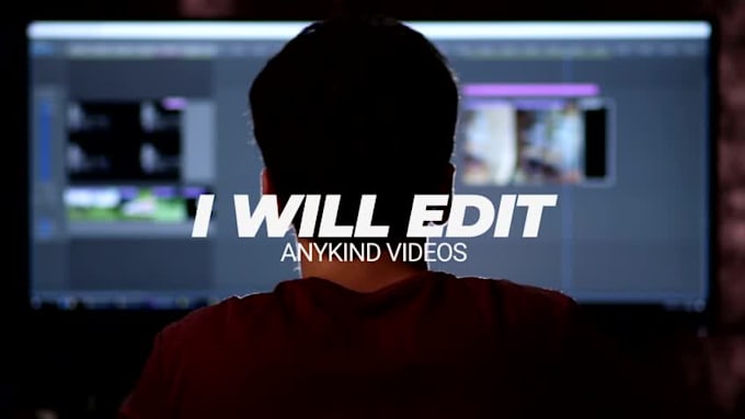 do anykind video editing using after effect, premiere pro