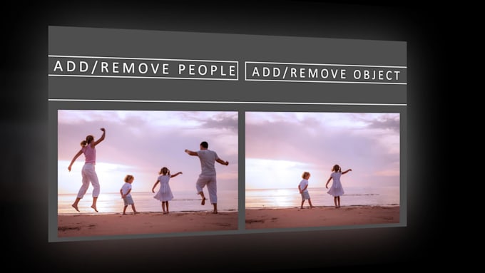add or remove people, person, objects and text from your photo