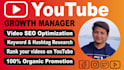 be youtube video organic promotion with channel manager