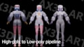 design 3d character models for vtuber, gaming, or vrchat