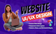 design figma website UI UX, website mockup, figma design website UI design