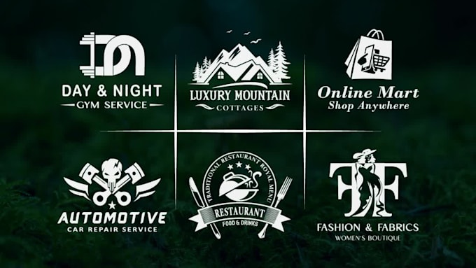 do unique professional minimalist logo design