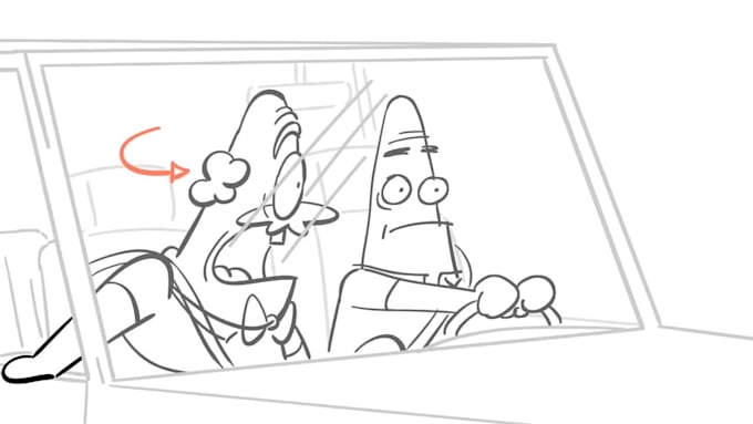 make 2d frame by frame handdrawn animation traditional 2d line art pencil sketch