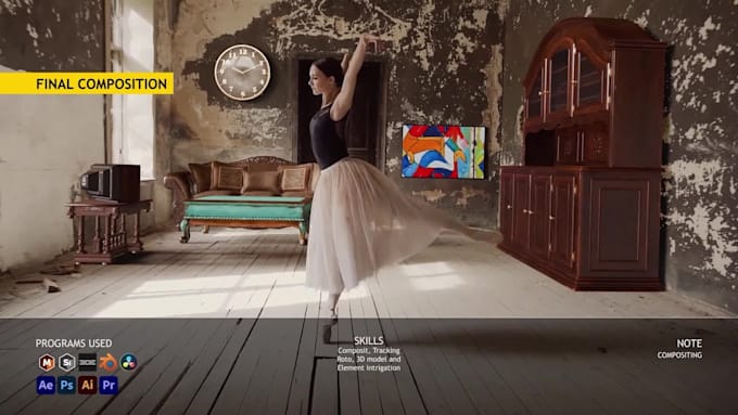 do 3d animation, cgi and vfx for commercials and films