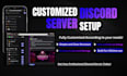 setup a professional custom discord server
