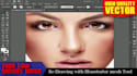 draw realistic high quality vector portraits