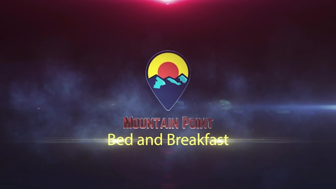create cinematic transform logo and text intro animation