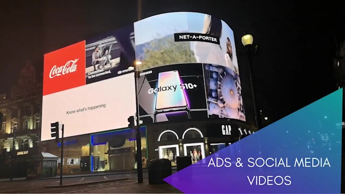 create a cinematic corporate video or brand promo video ads