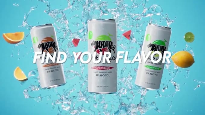 do 3d beverage animation soda animation ads bottle animation product video ads