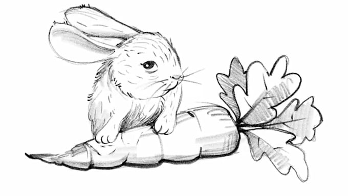 draw professional cute style sketches and line art