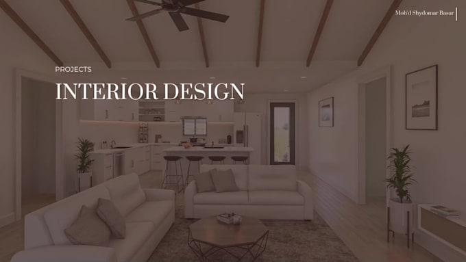 design exterior and interior 3d rendering