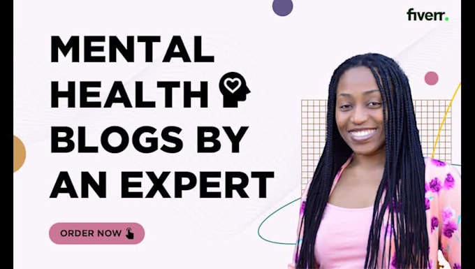 write high quality mental health articles and blog posts
