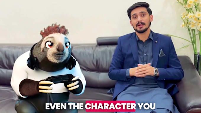 create pixar quality 3d character modeling and 3d animation