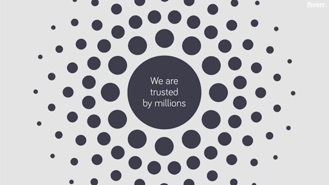 do a minimalist motion graphics kinetic typography explainer video
