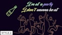 create a hand drawn lyric music video