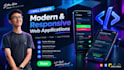 build responsive custom websites with html scss  and js