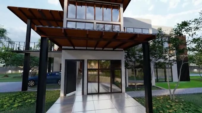 do 3d model and realistic architectural renderings