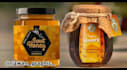 do attractive or eye catchy honey, coffee logo label design
