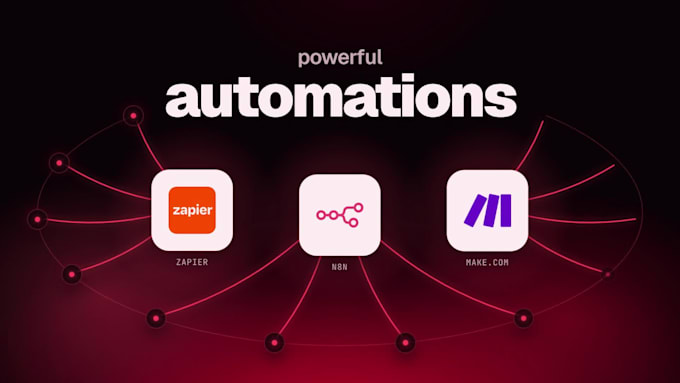 create n8n ai automation, n8n ai agents and zapier ai agents