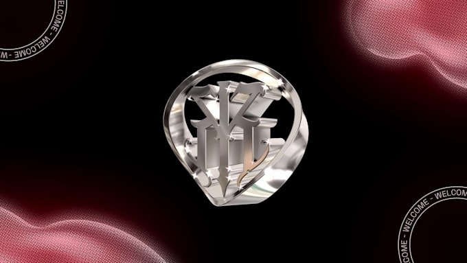 create a professional 3d logo design and animation
