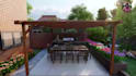 create your landscape design, garden, backyard, pool, patio