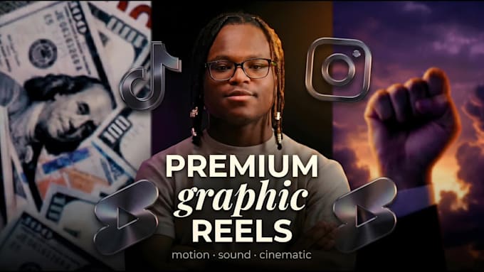 edit a motion design graphic reel for your socials