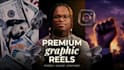 edit a motion design graphic reel for your socials