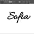 draw custom 2d names for nameplate necklaces