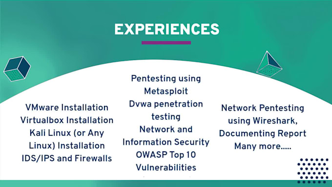 do penetration testing projects with kali linux