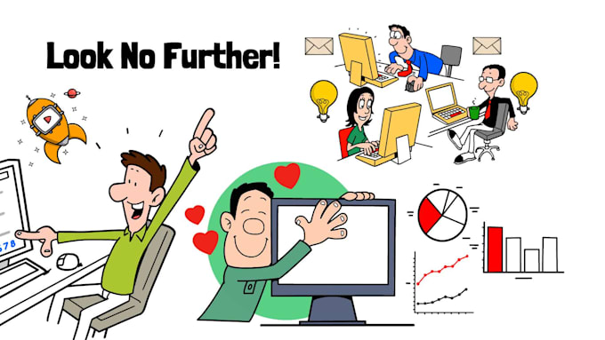 make a custom whiteboard animation explainer doodle video