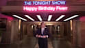 add your message on the tonight show marquee in video