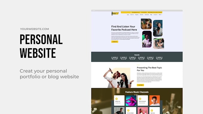 build a dream wordpress website design