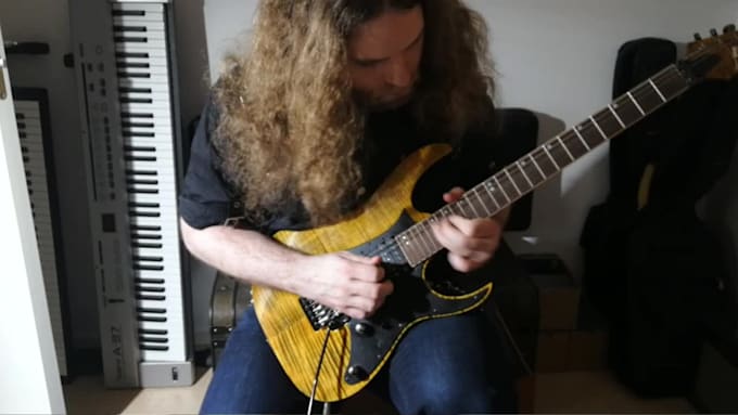 record an expert swedish metal guitar solo for your track