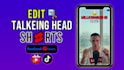 edit talking head short with interactive subtitles