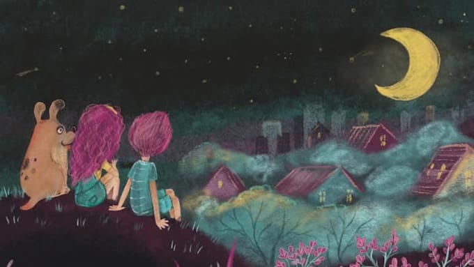 draw awesome children book illustration