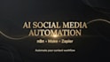 automate social media content generation and posting