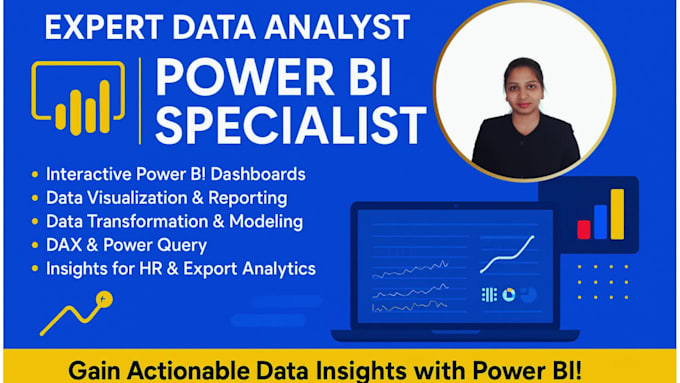 be your dedicated power bi data analyst