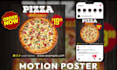 design animated motion flyer and motion poster