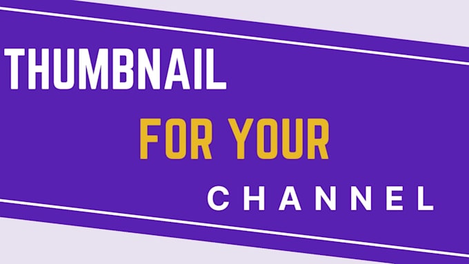 create premium youtube thumbnail within 1 hour