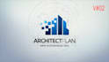 create 3d construction build architect sketch logo animation