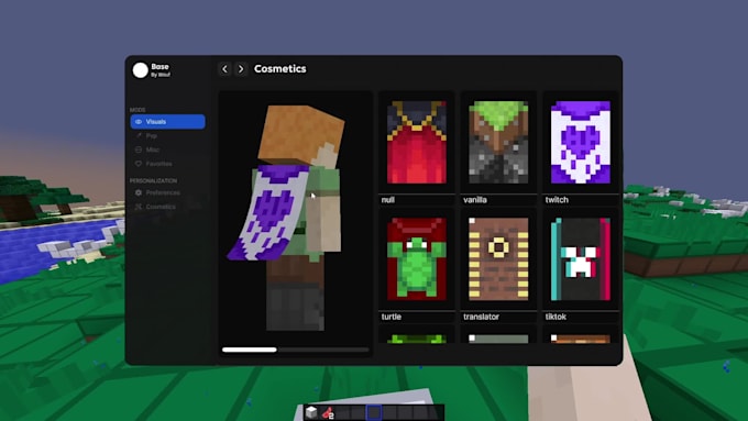 Code a minecraft pvp client with custom mods by Mowaii | Fiverr