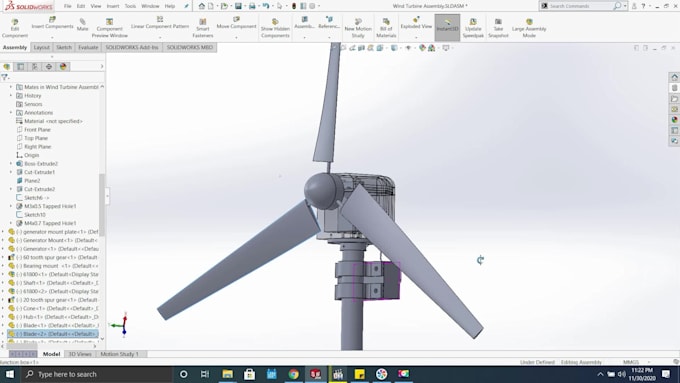 design 2d and 3d models in solidworks