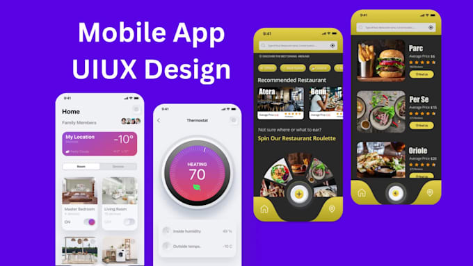Design ui mobile app for ios and android by Uiuxkhanum | Fiverr