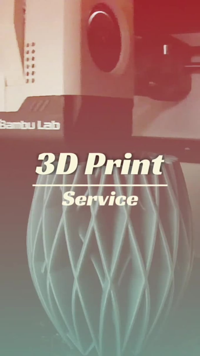 do 3d print, models and construction service
