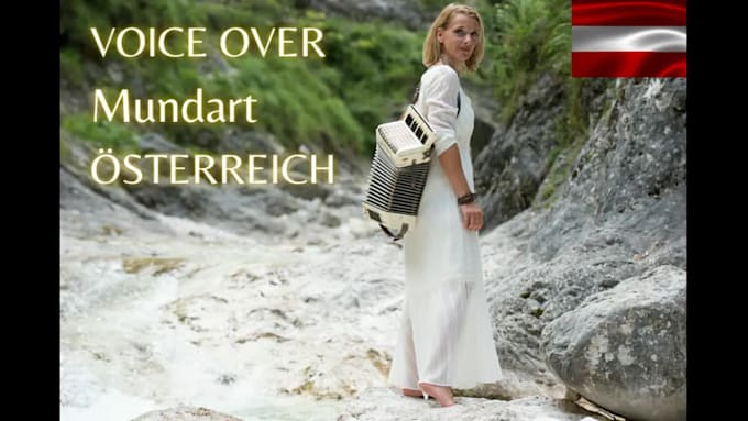 record a female german voice over with my charming voice
