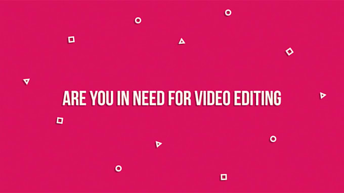 be your personal video editor and edit video professionaly